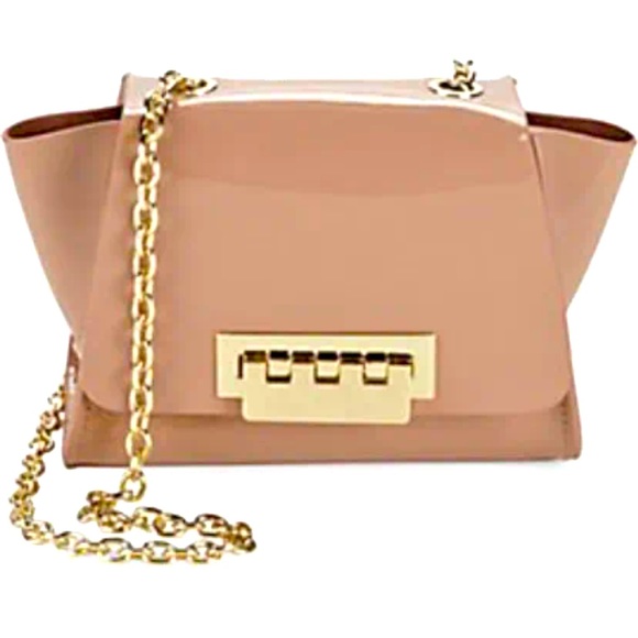 Zac Posen Handbags - Zac Posen Mini Eartha Crossbody - beige patent